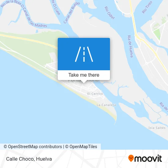 Calle Choco map