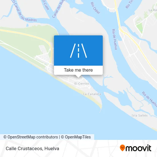 Calle Crustaceos map