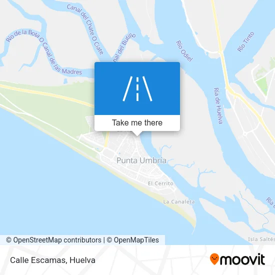 Calle Escamas map