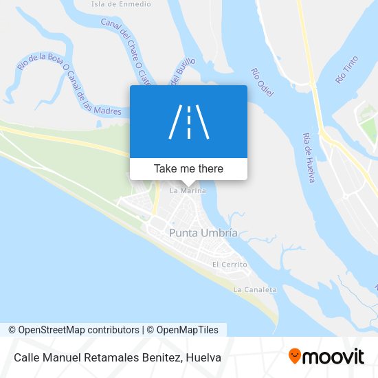 Calle Manuel Retamales Benitez map