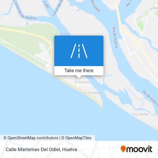Calle Marismas Del Odiel map
