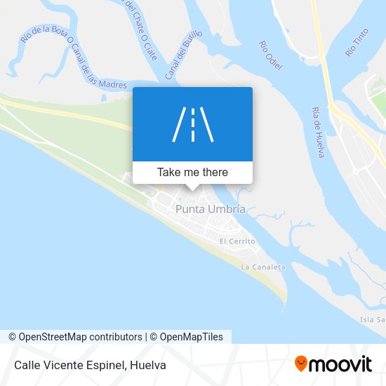 Calle Vicente Espinel map