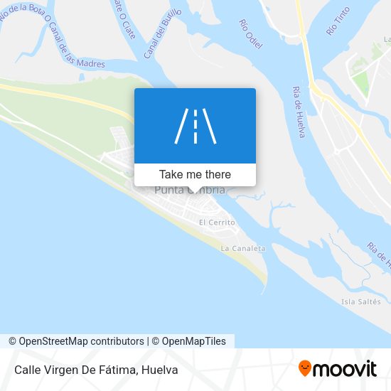 Calle Virgen De Fátima map