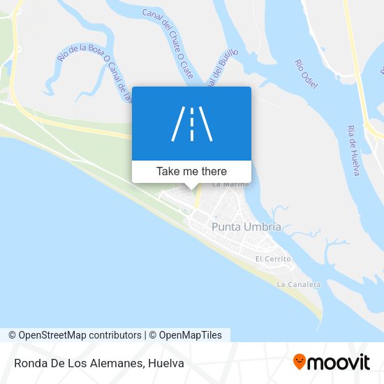 Ronda De Los Alemanes map