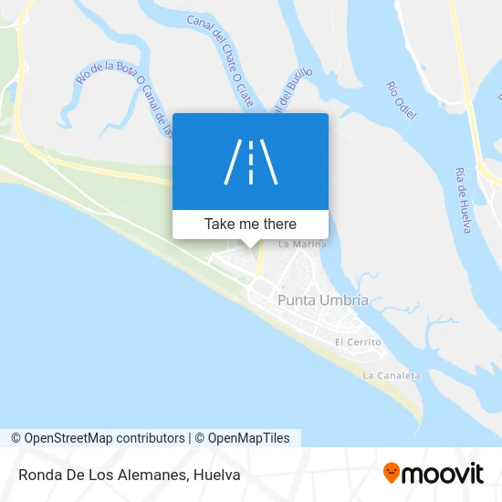 Ronda De Los Alemanes map