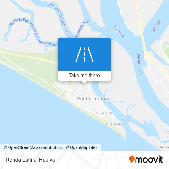 Ronda Latina map