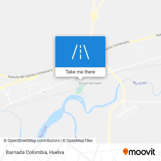 Barriada Colombia map