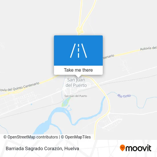 Barriada Sagrado Corazón map