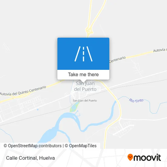 Calle Cortinal map