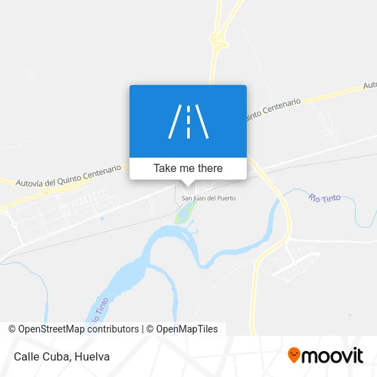 Calle Cuba map