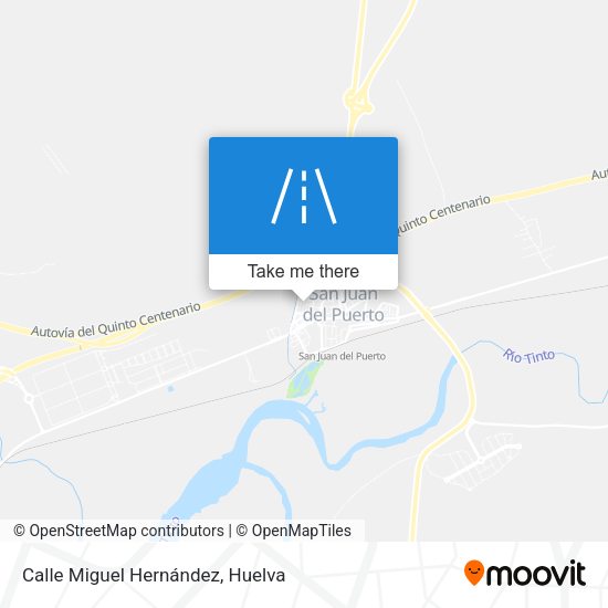 Calle Miguel Hernández map