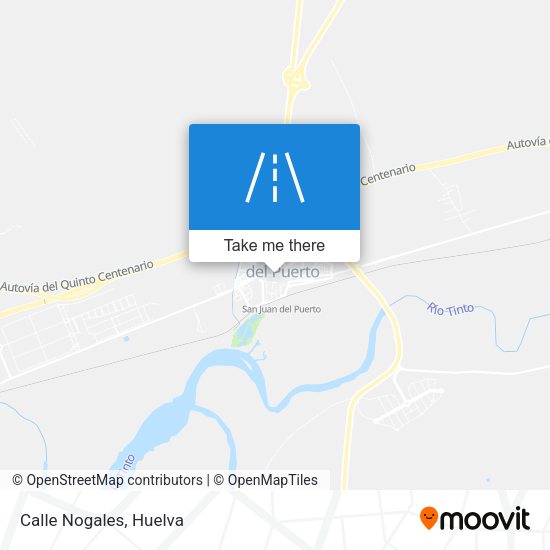 Calle Nogales map