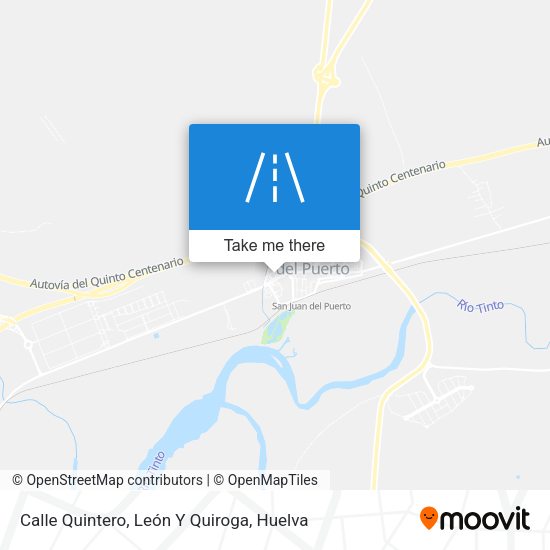 Calle Quintero, León Y Quiroga map