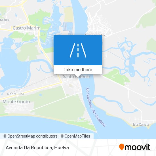 Avenida Da República map