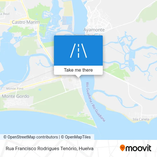 Rua Francisco Rodrigues Tenório map