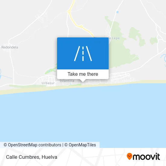 Calle Cumbres map
