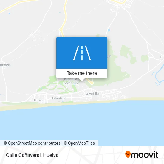 Calle Cañaveral map