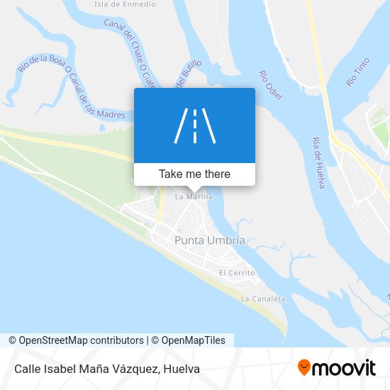 Calle Isabel Maña Vázquez map