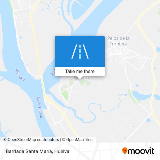 Barriada Santa María map