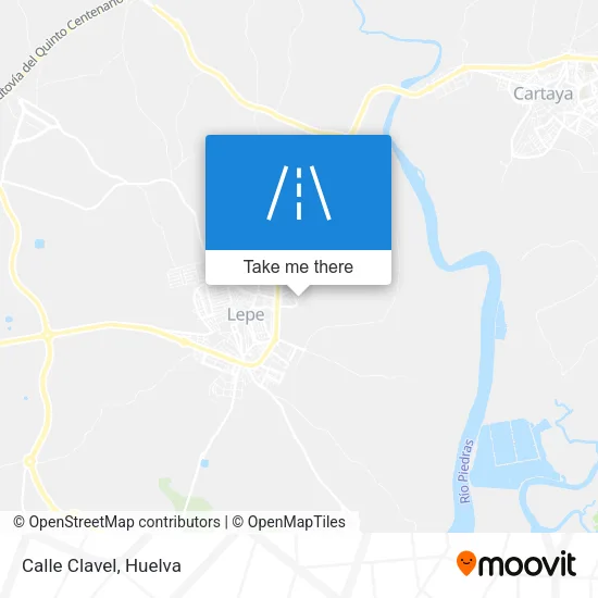 Calle Clavel map