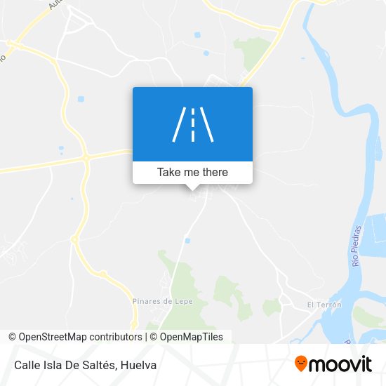 Calle Isla De Saltés map