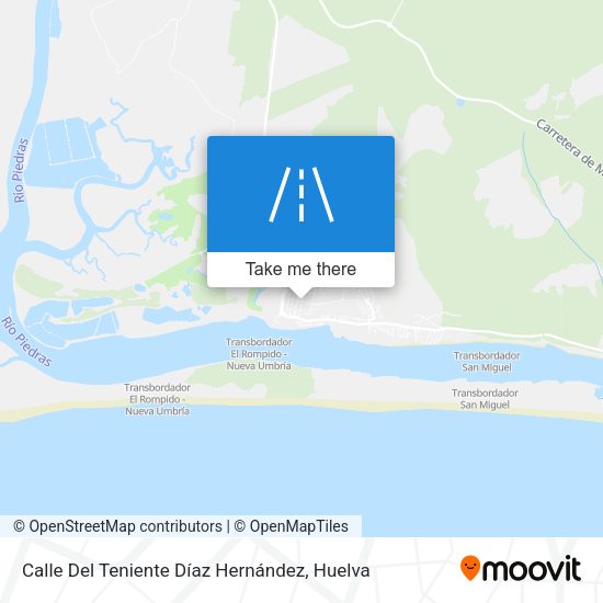 Calle Del Teniente Díaz Hernández map
