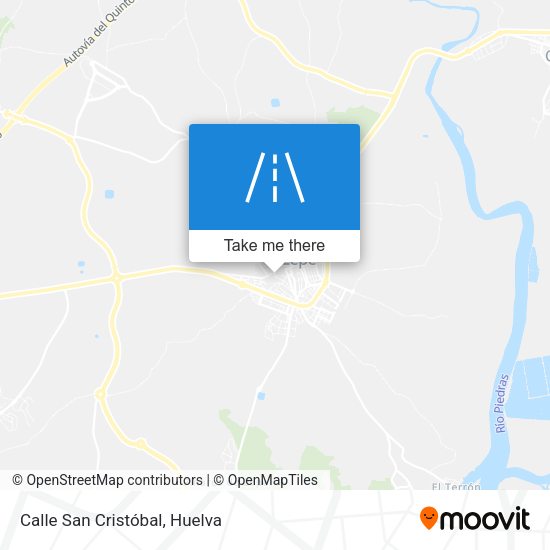 Calle San Cristóbal map