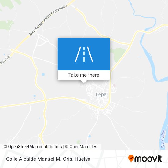 Calle Alcalde Manuel M. Oria map