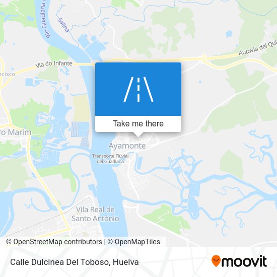 Calle Dulcinea Del Toboso map