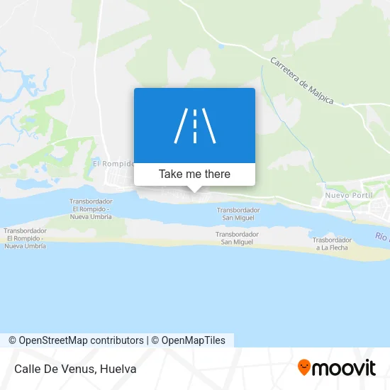 Calle De Venus map