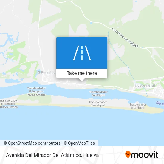 Avenida Del Mirador Del Atlántico map