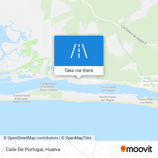 Calle De Portugal map