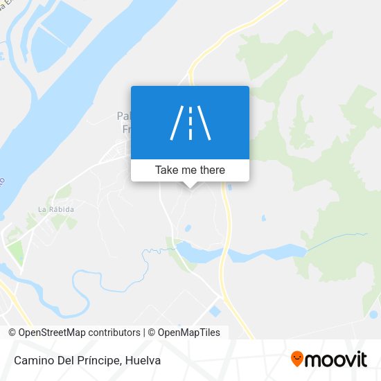 Camino Del Príncipe map