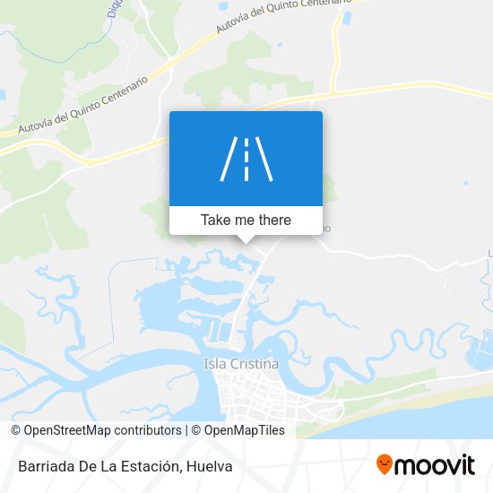 Barriada De La Estación map