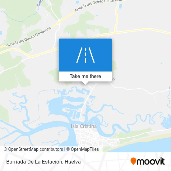 Barriada De La Estación map