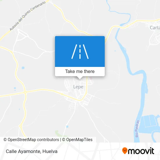 Calle Ayamonte map