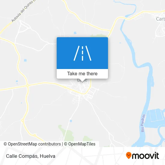 Calle Compás map