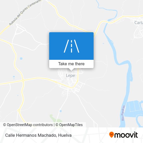 Calle Hermanos Machado map