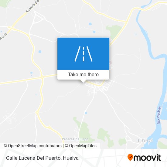 Calle Lucena Del Puerto map