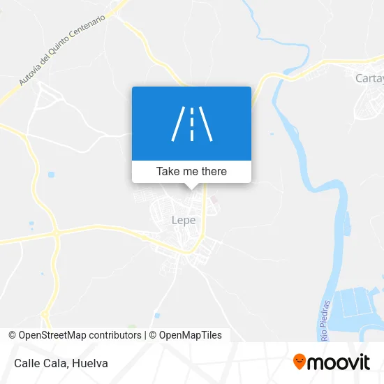Calle Cala map