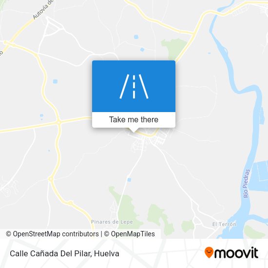 Calle Cañada Del Pilar map