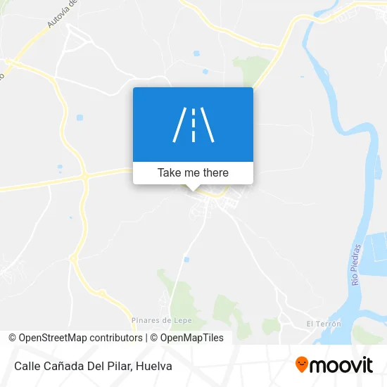 Calle Cañada Del Pilar map