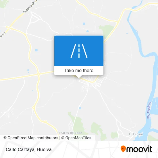 Calle Cartaya map
