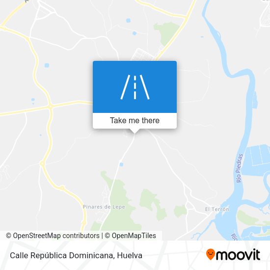 Calle República Dominicana map