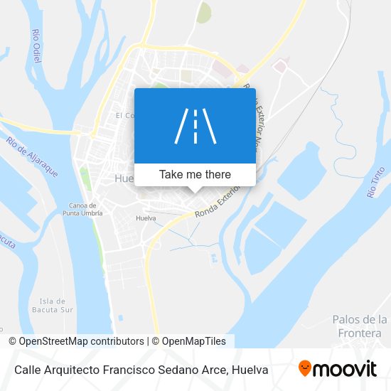 Calle Arquitecto Francisco Sedano Arce map