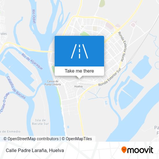 Calle Padre Laraña map
