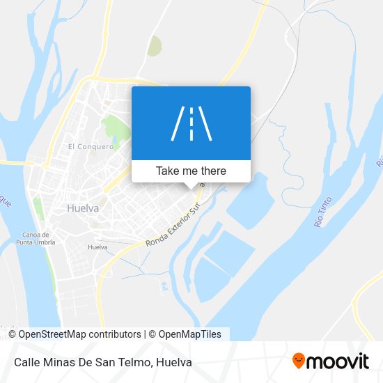 Calle Minas De San Telmo map
