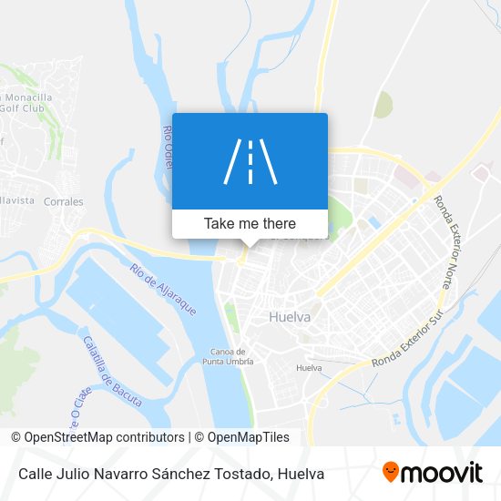 Calle Julio Navarro Sánchez Tostado map