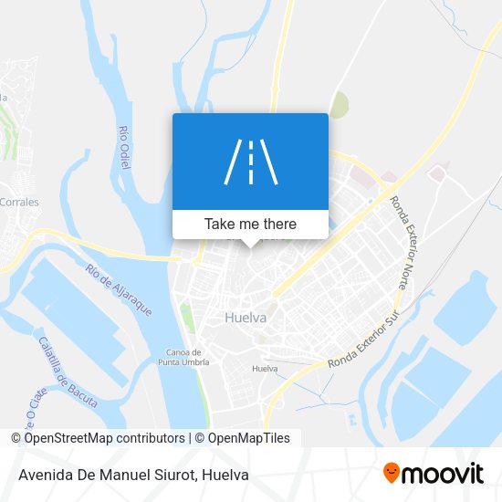 Avenida De Manuel Siurot map
