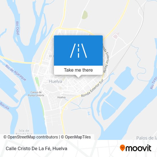 Calle Cristo De La Fé map